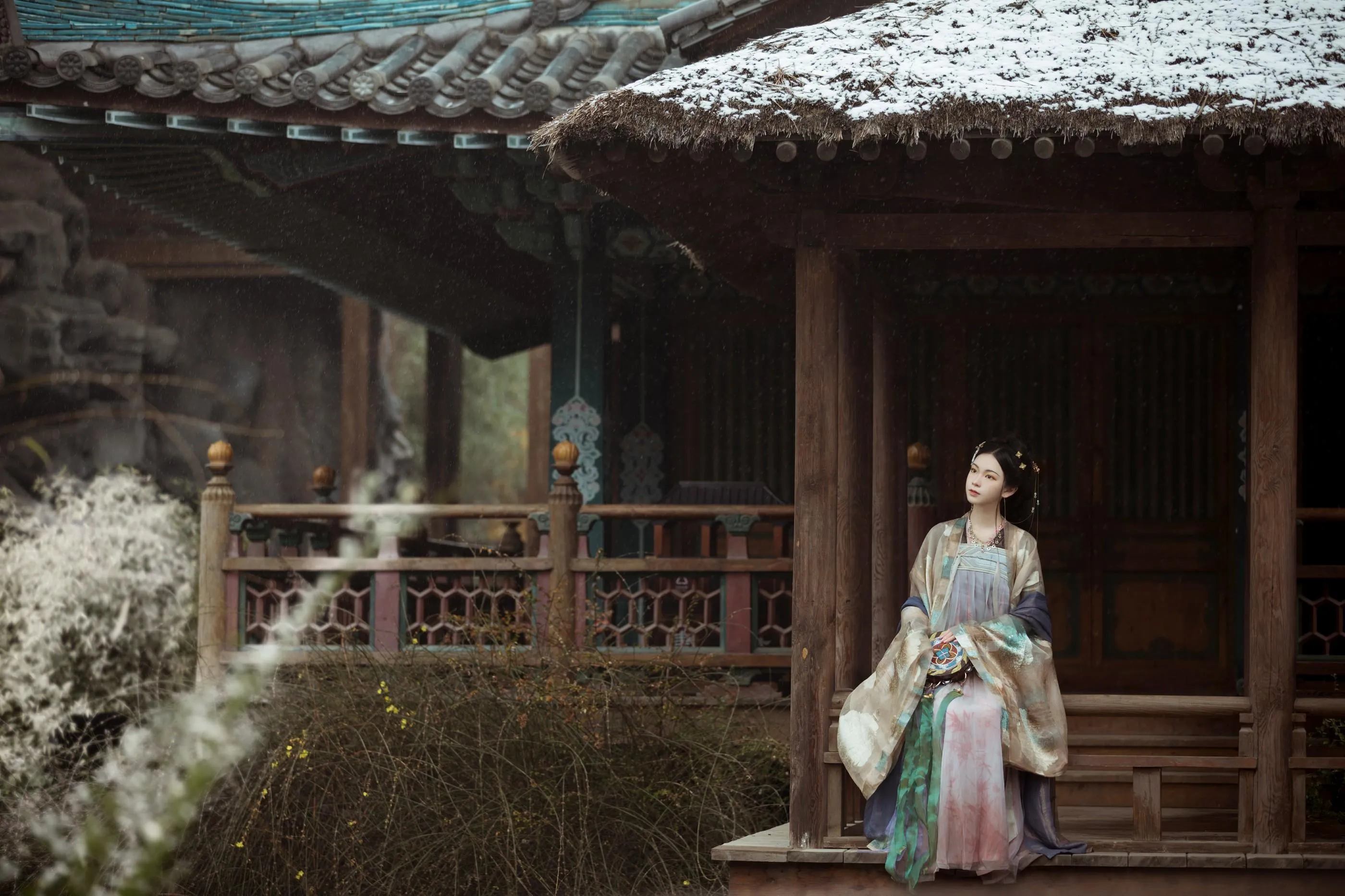 [YITUYU艺图语]2021.08.13 长安初雪 薄荷 [25P]插图